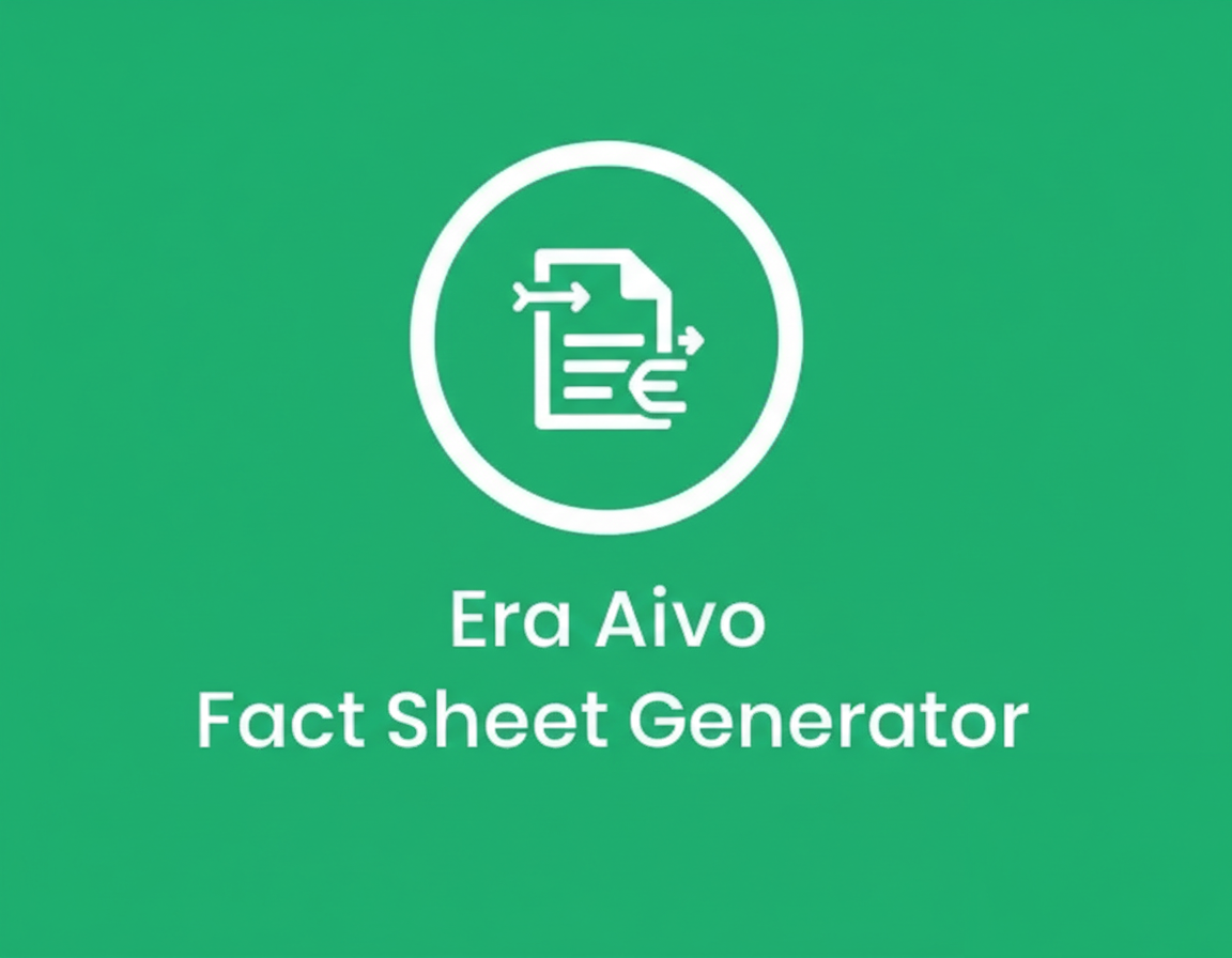 ERA AI Fact Sheet